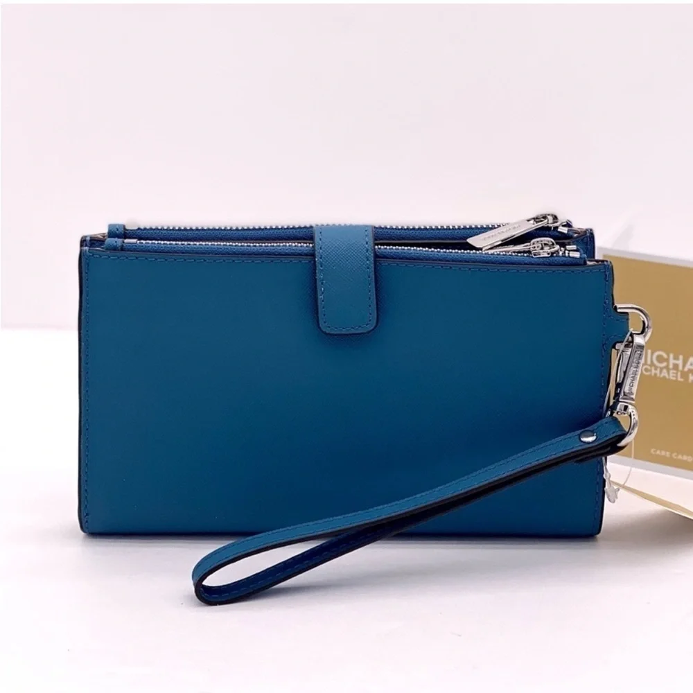 Michael Kors DoubleZip Wallet Wristlet Phone Case